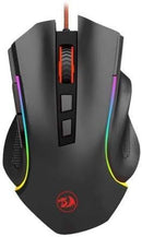 Redragon MOUSE GAMER GRIFFIN PRETO COM LED RGB - M607, UNICO