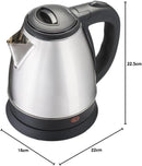 Agratto 784 - Chaleira Eletrica Inox, 220v, 1,8 Litro, Preto/inox