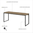 Mesa Dynamica Diretor 180X60X75cm