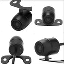 Câmera De Ré Universal Automotiva Borboleta Parachoque Com Visão Noturna Colorida Carro Caminhão Van