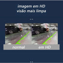 Câmera De Ré Universal Automotiva Borboleta Parachoque Com Visão Noturna Colorida Carro Caminhão Van