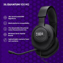 JBL, Fone de Ouvido Gamer, Quantum 100 M2, Over-ear, Com Fio - Preto
