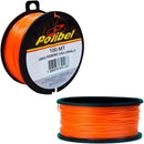 Linha de Pedreiro Laranja Nylon Lisa 100 Metros Polibel