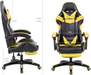 Cadeira Gamer Fortt Xiamen Amarela - CGF011-AM