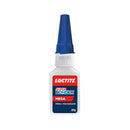 Loctite Super Bonder Mega, Adesivo instantâneo para reparos, Cola transparente para materiais diversos com acabamento profissional, 1x20g