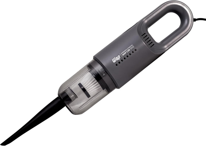 WAP Aspirador de Pó Automotivo CAR 12V2, Portátil, 420ml, com Recipiente Removível e Filtro Lavável, 180W 12VDC