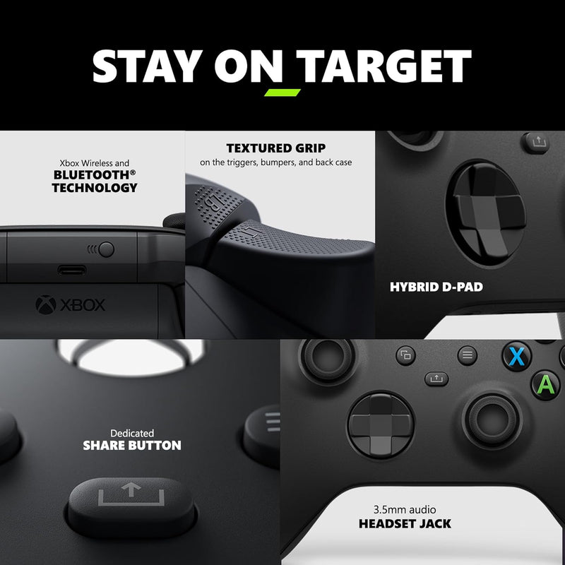 Controle sem fio Xbox - Preto