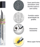 Pentel Grafites Minas 2B 0.7mm 2 Tubos SM/50-2B