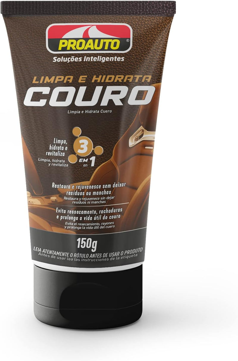 Proauto Limpa e Hidrata Couro 150 g