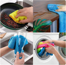 Pano de Microfibra Kit Com 5 unidades, Não Solta Fiapos e Pelinhos, Não Risca, Perfeito Para Lavagem de Carros, Multiuso, Lavável, Reutilizável, Limpeza, Automotivo, Vidro, Doméstica, Limpa Espelho