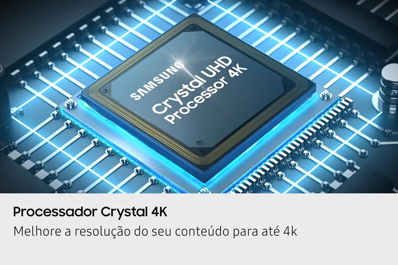 Samsung Smart TV 55" Crystal UHD 4K U8100F 2025